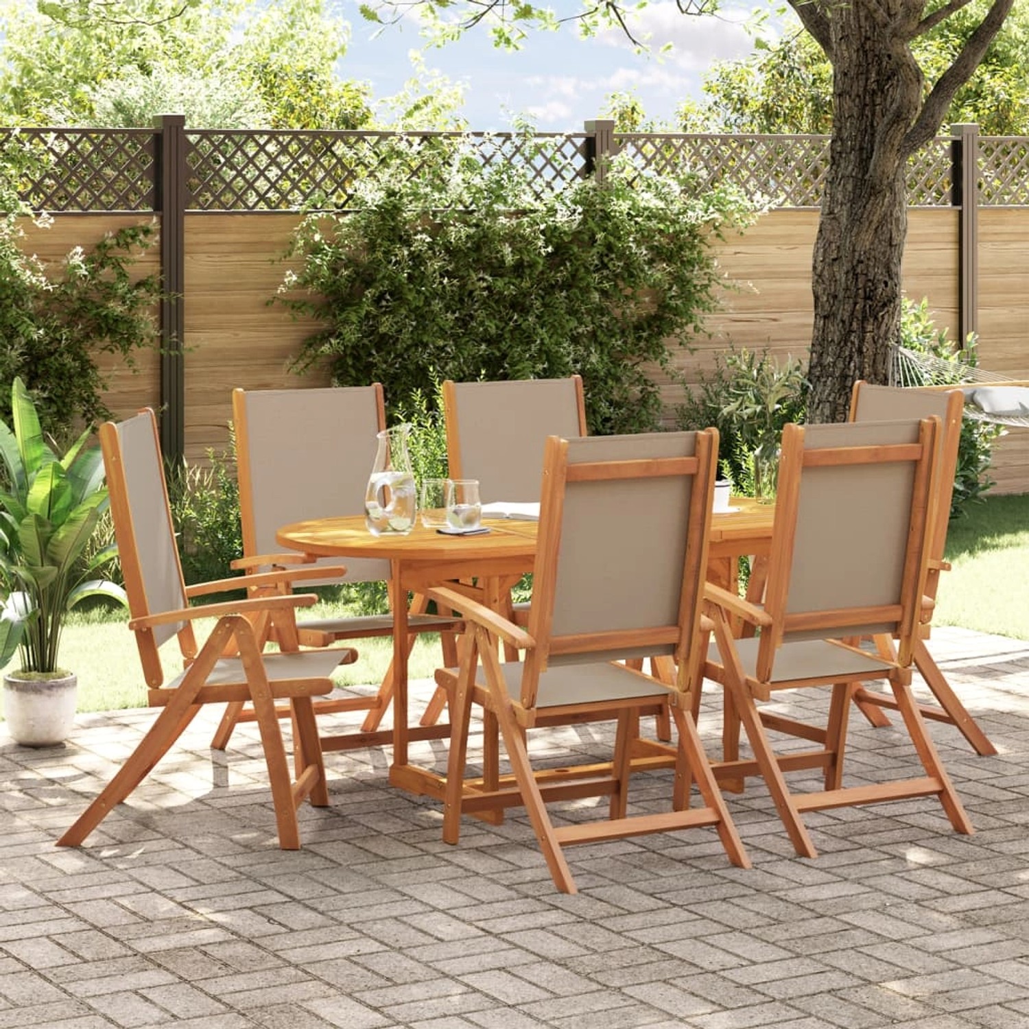 VidaxL Akazienholz Gartentisch 63x63cm - Massivholz Beistelltisch Für Terrasse