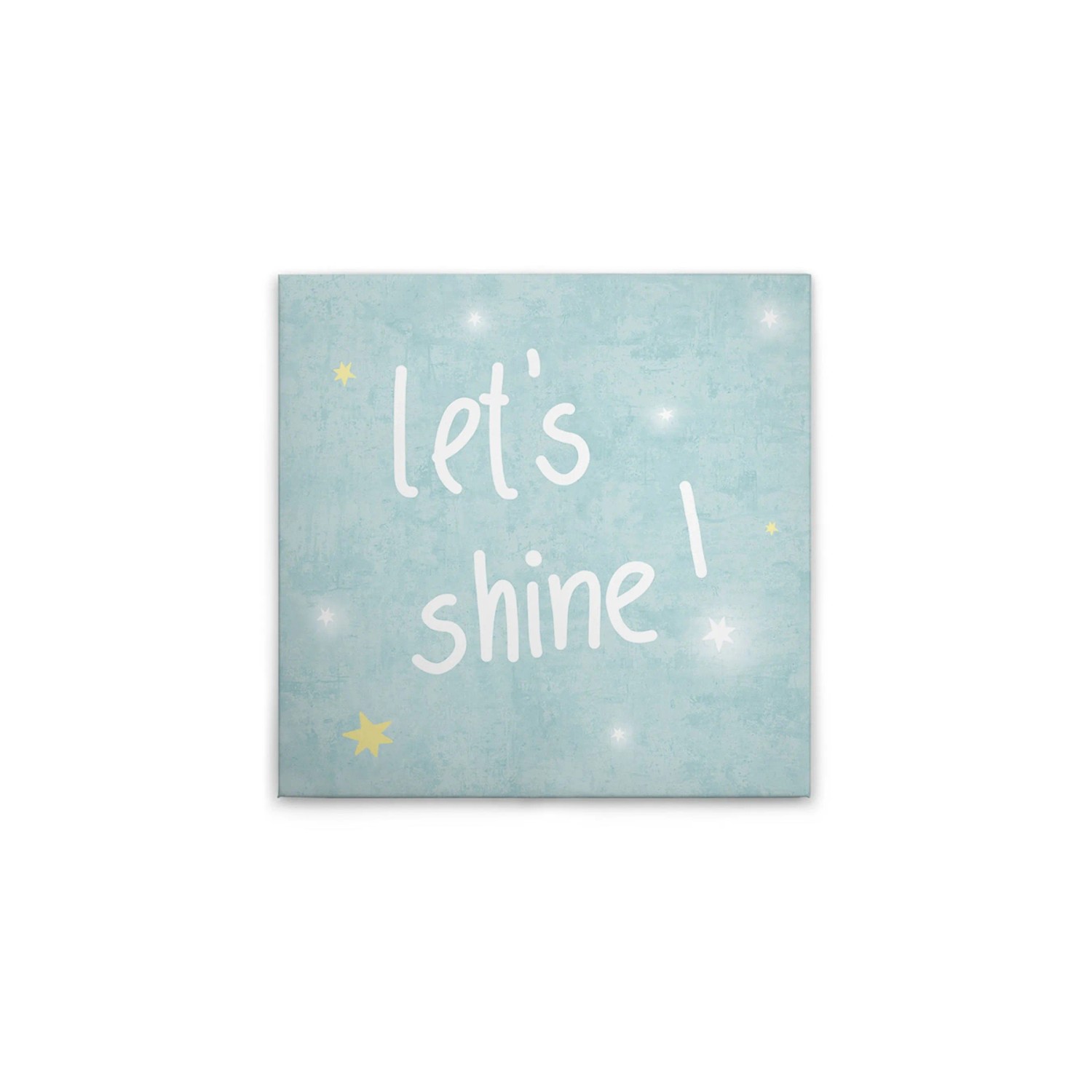 Tadessi Leinwandbild - M1-No.50596 - Let's Shine - 40 x 40 cm - Quadratisch