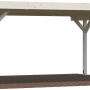 Palmako Doppelcarport Karl, naturbelassenes Holz, Flachdach, 600x512 cm. Ideal für zwei PKWs.