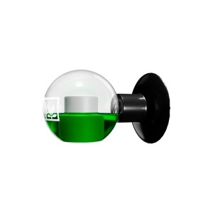 Dennerle Carbo Test Precision Large CO2-Dauertest aus Glas mit grüner Indikatorflüssigkeit.