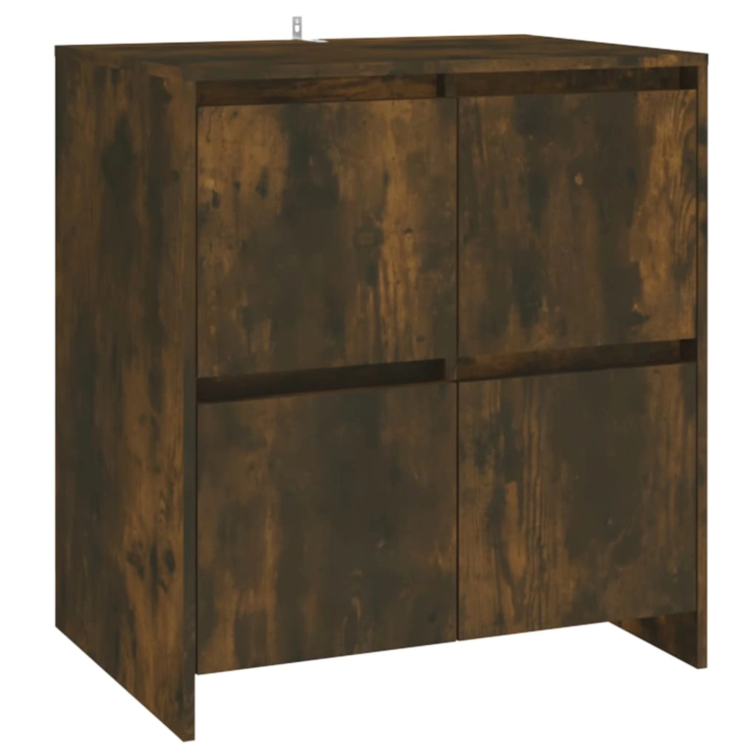 vidaXL Sideboard Räuchereiche 70x41x75 cm Holzwerkstoff 813011