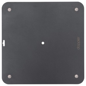 Doppler Fahrgestell Vario für Granitsockel 42x42 cm, anthrazit, zur einfachen Bewegung des Schirmständers.