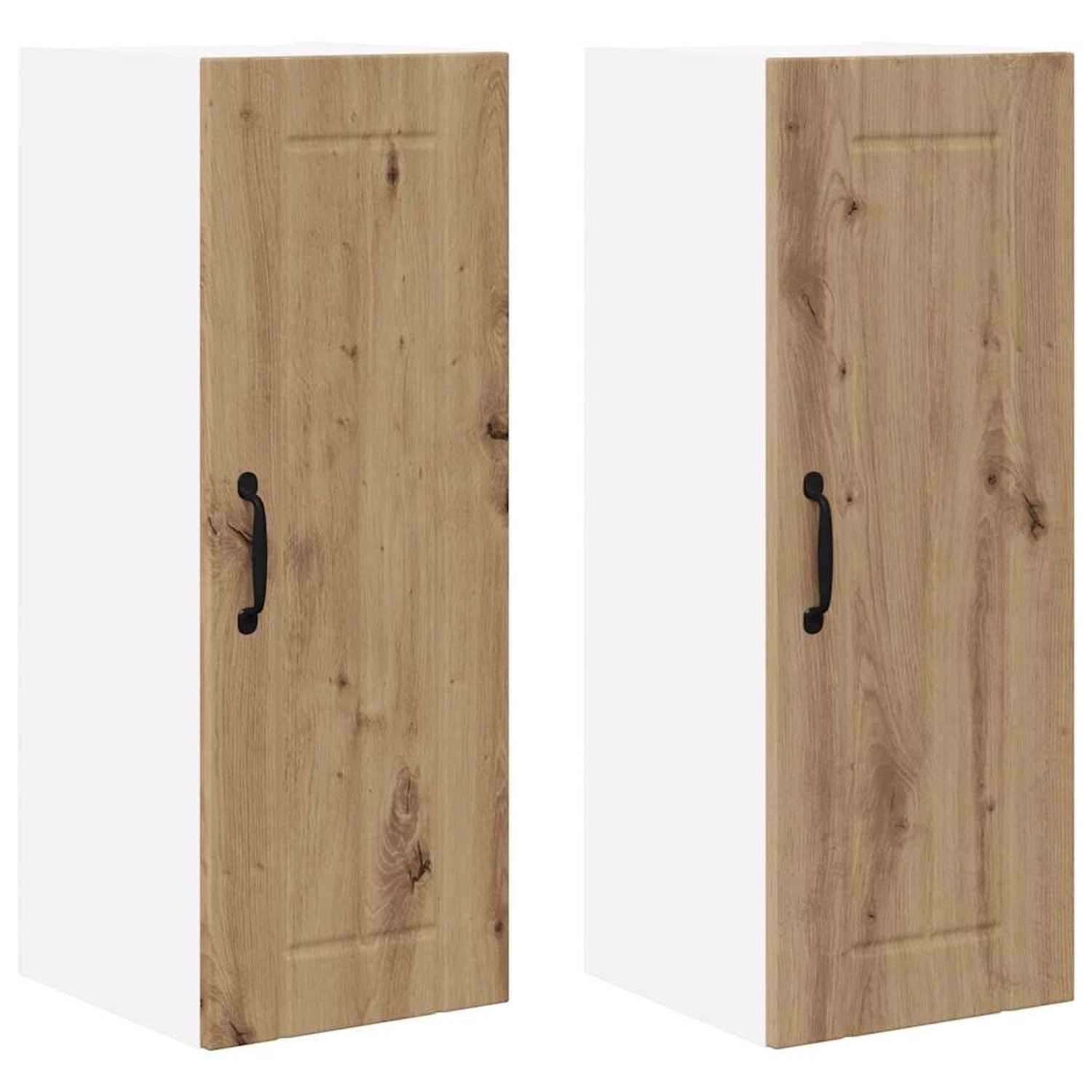 vidaXL Küchenschrank 2 Stk Artisan-Eiche 30 x 31 x 80 cm Holzwerkstoff 8850 günstig online kaufen