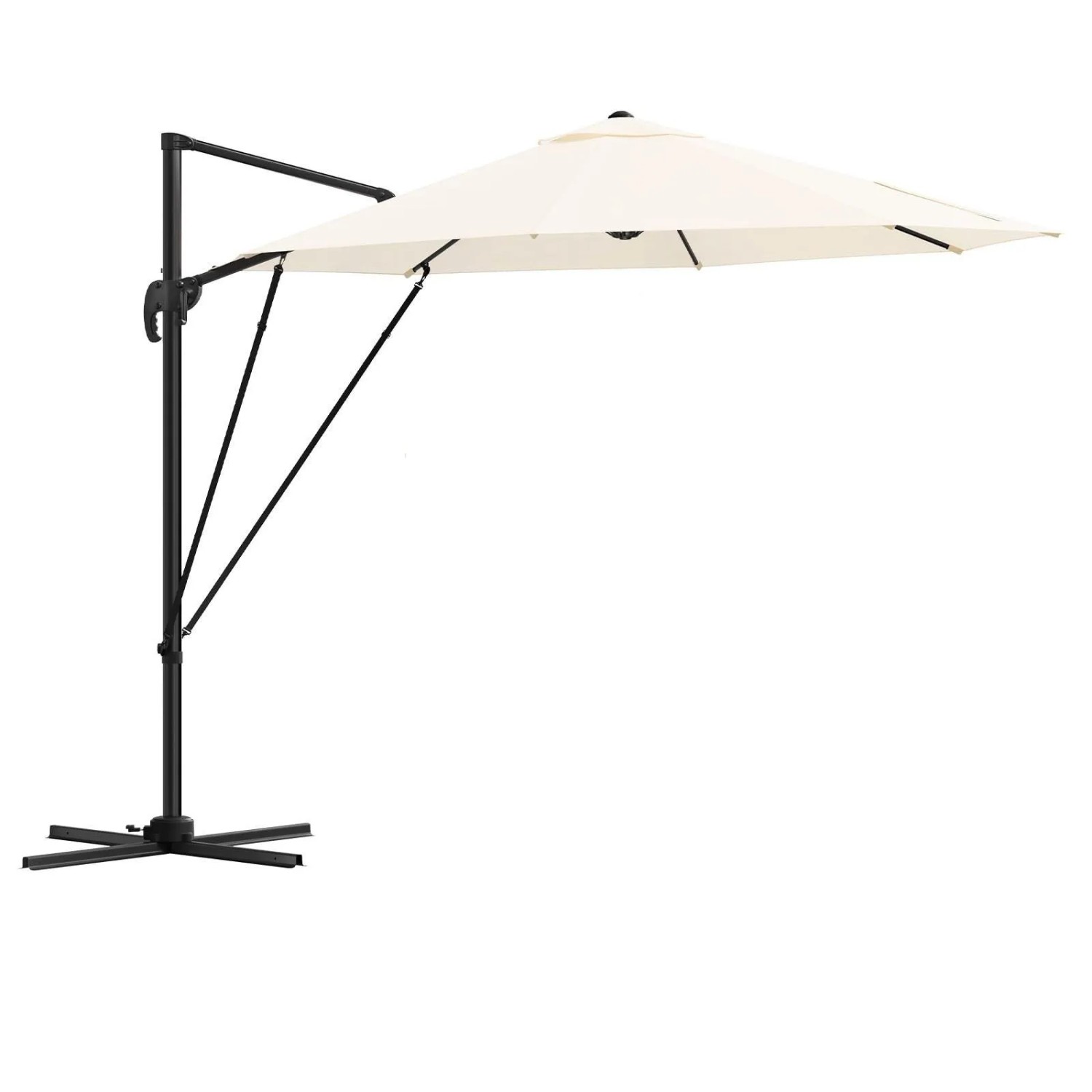WOLTU Sonnenschirm Sonnenschutz UPF 50+ 360° Drehbar