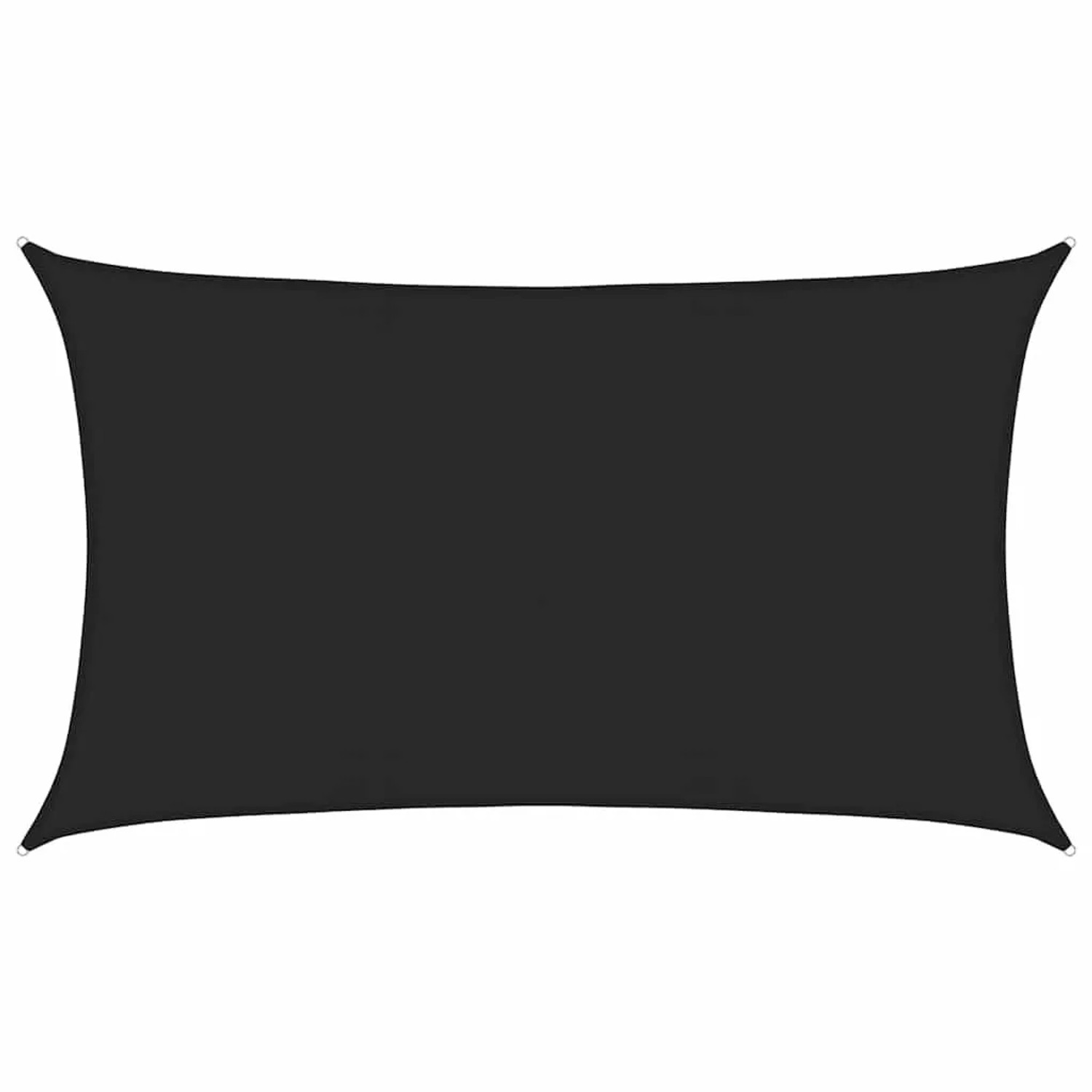 Furnicato Sonnensegel 160 G M² Schwarz 5x8 M Hdpe