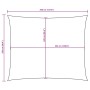 vidaXL Sonnensegel Oxford-Gewebe Rechteckig 2,5x3,5 m Beige 135151_10
