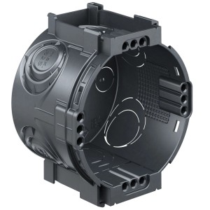 Kaiser Gerätedose 1055-05, Unterputzdose aus Kunststoff, Ø 6 cm.