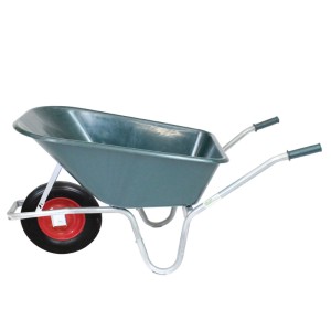 TRUTZHOLM Schubkarre 100L  PU Rad 250 kg Traglast Pannensicher