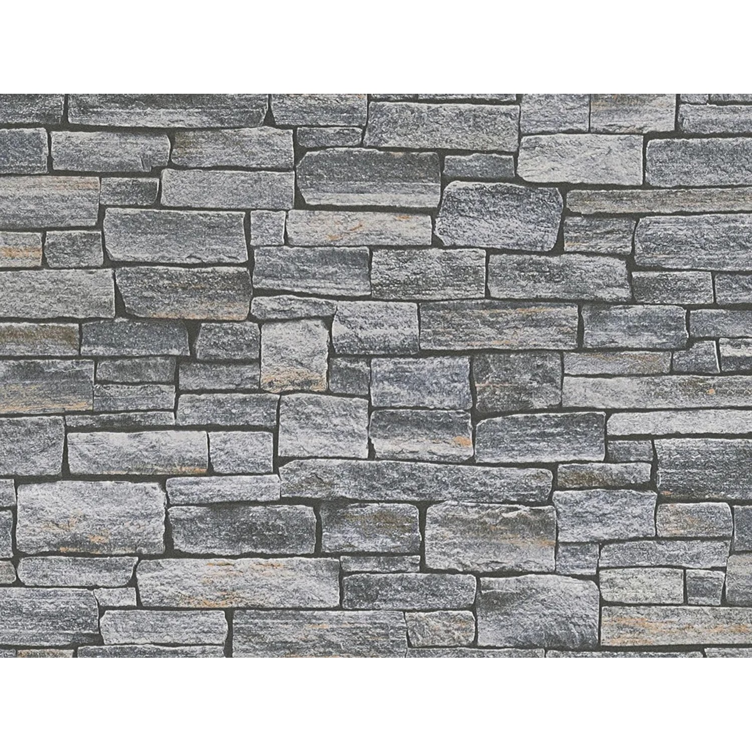 A.S. Creation Vliestapete Dekora Natur Steine Grau FSC®