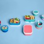 Mepal Campus Lunchset Avengers, 3-teilig: Brotdose, Trinkflasche, Obstbox für Kinder.