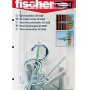 Fischer Universaldübel UX 8x50 mit Rundhaken, 4er Set, geeignet für verschiedene Baustoffe.