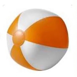 Gardena Wasserball, orange-weiß, für Gartendusche.