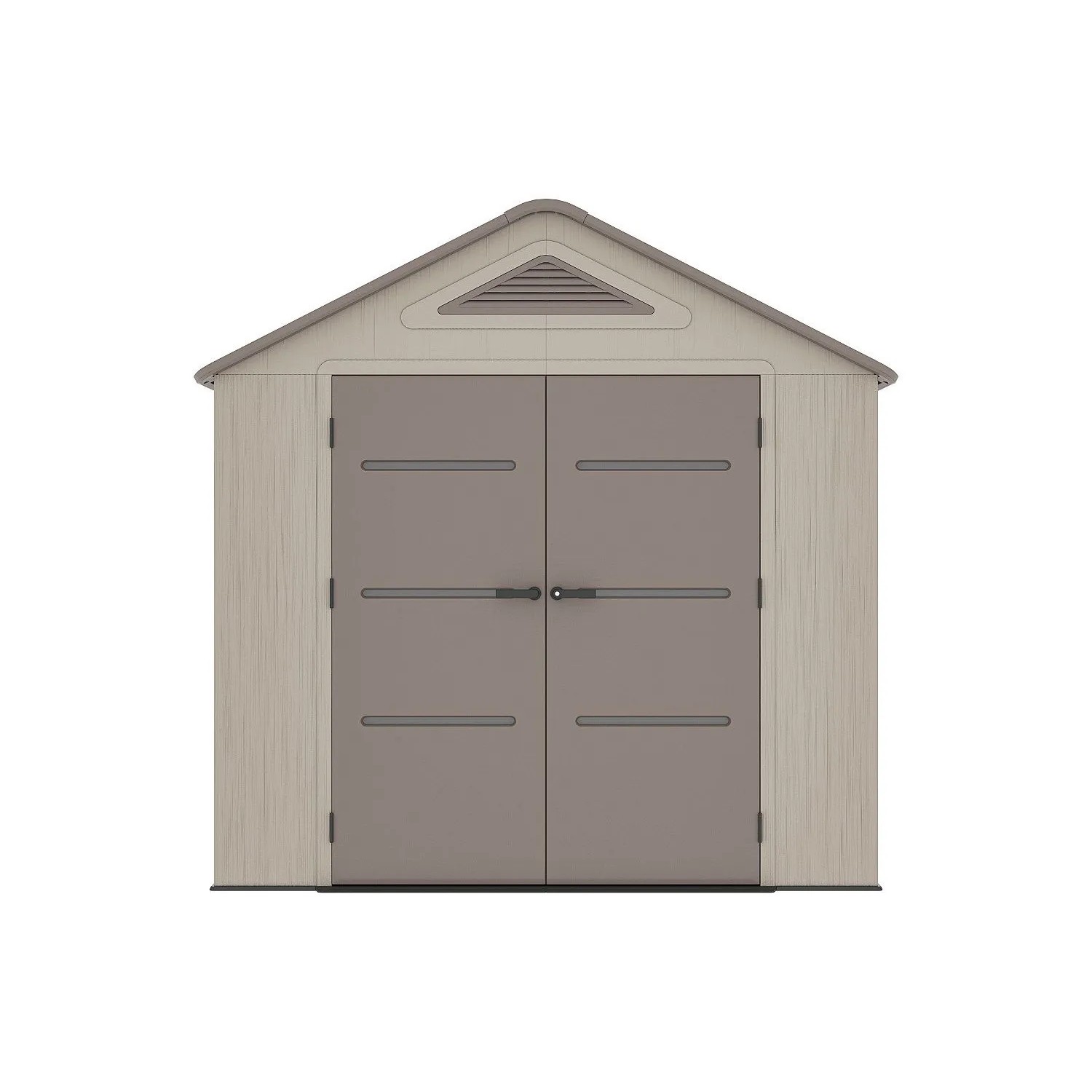 Vente-unique Schrebergartenhaus Anteva Braun  Beige 237 cm