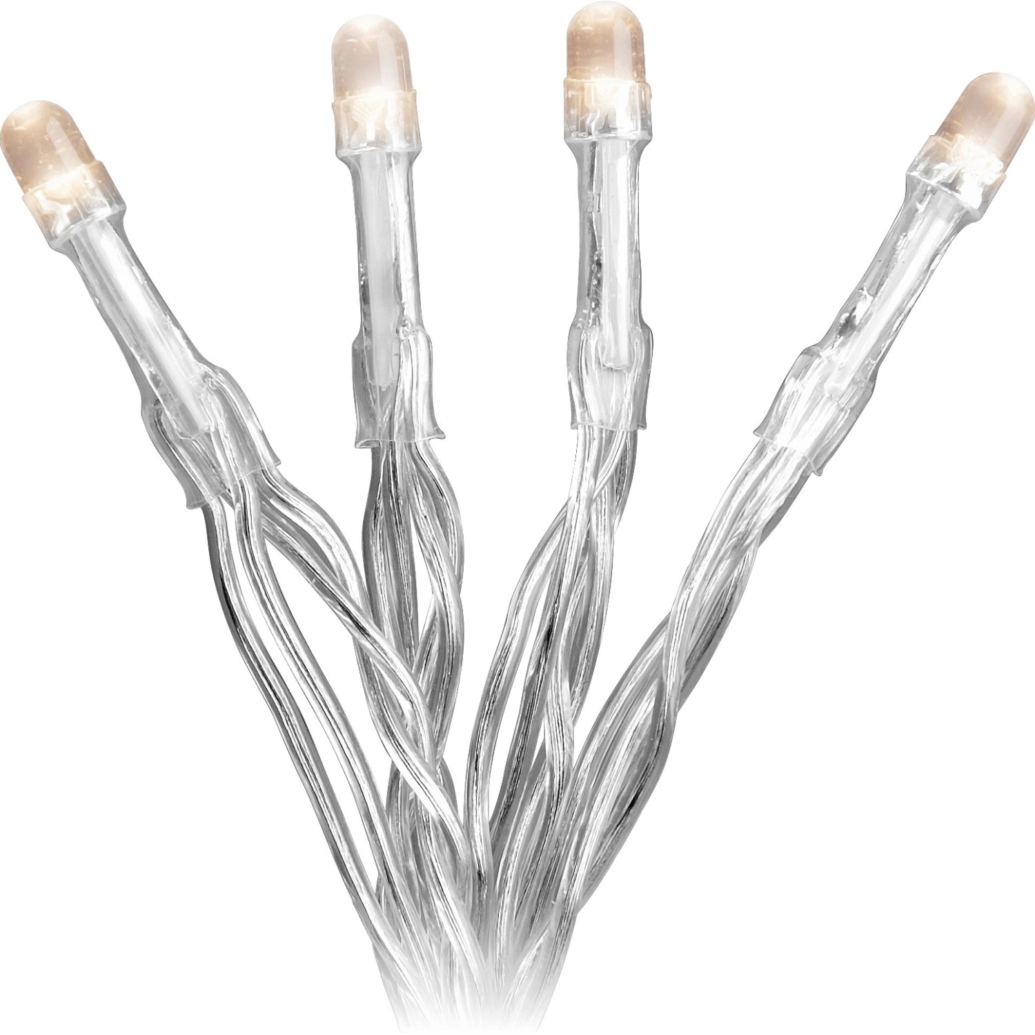 Konstsmide LED-Batterie-Lichterkette 10 Lichter Warmweiß