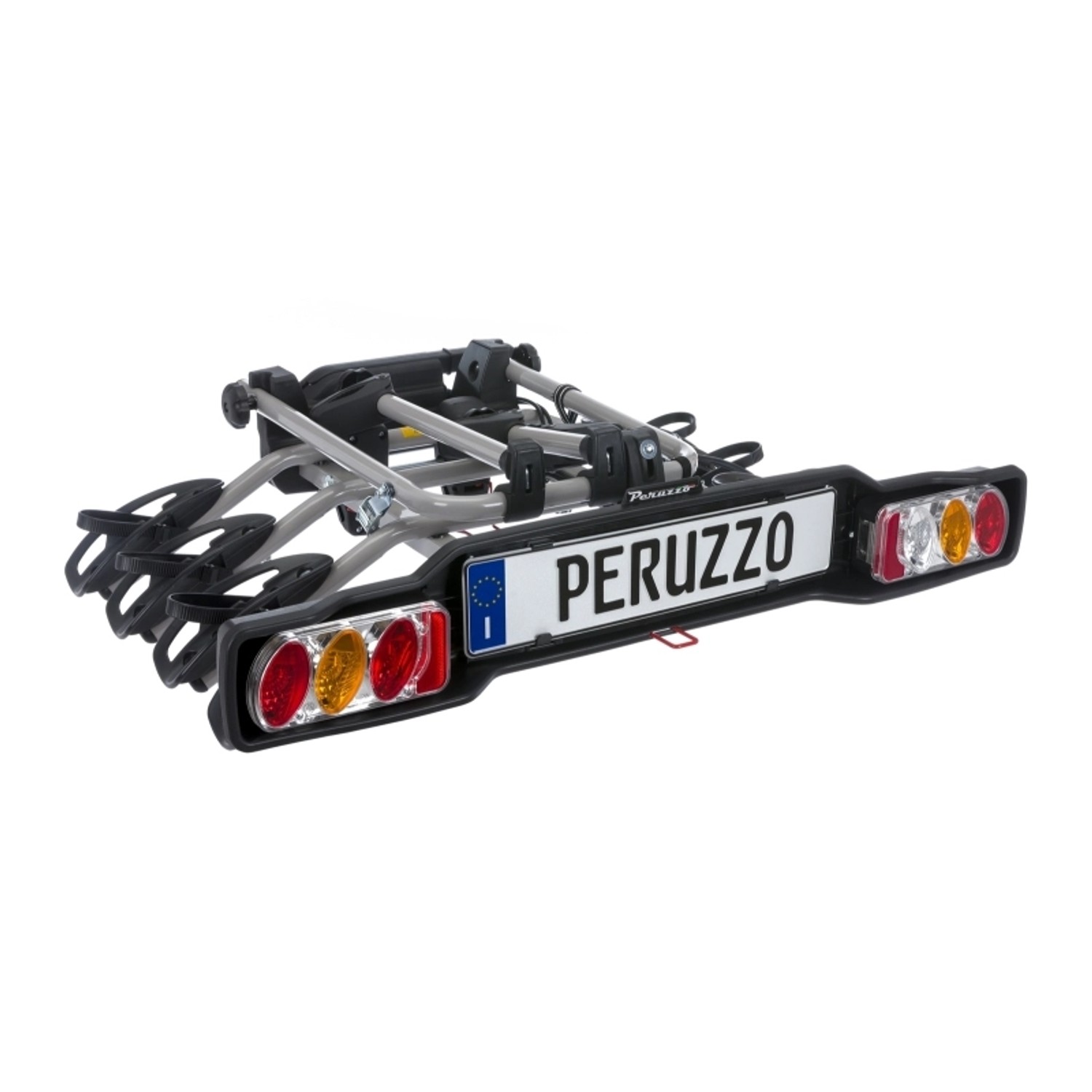 Peruzzo Fahrradträger Parma für 4 Fahrräder, Stahl, Anhängerkupplung.