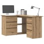 vidaXL Eckschreibtisch Artisan-Eiche 145x100x76 cm Holzwerkstoff 855963_4