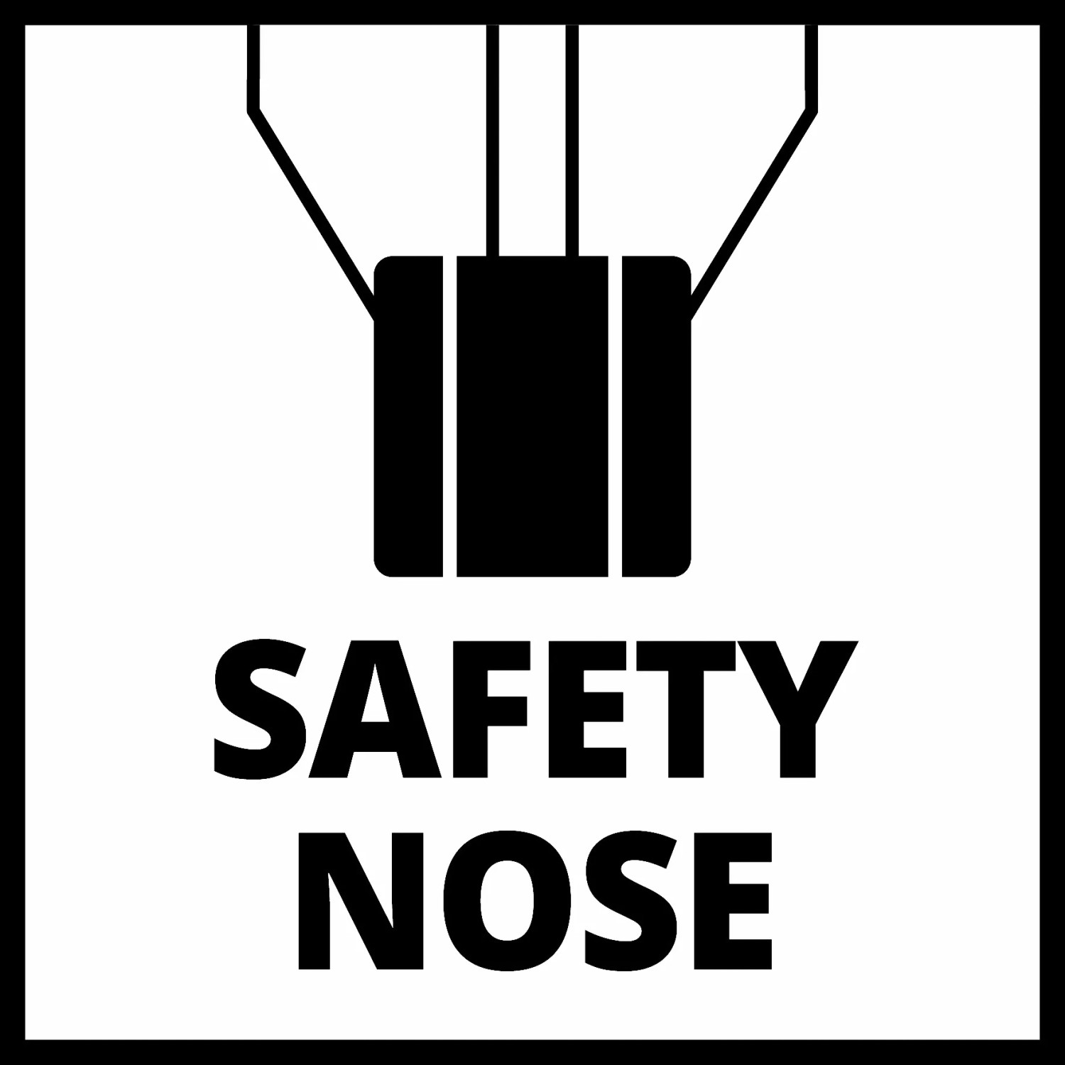 Symbol für Sicherheitsnase am Einhell Akku-Nagler/Tacker TE-CN 18 Li Solo.