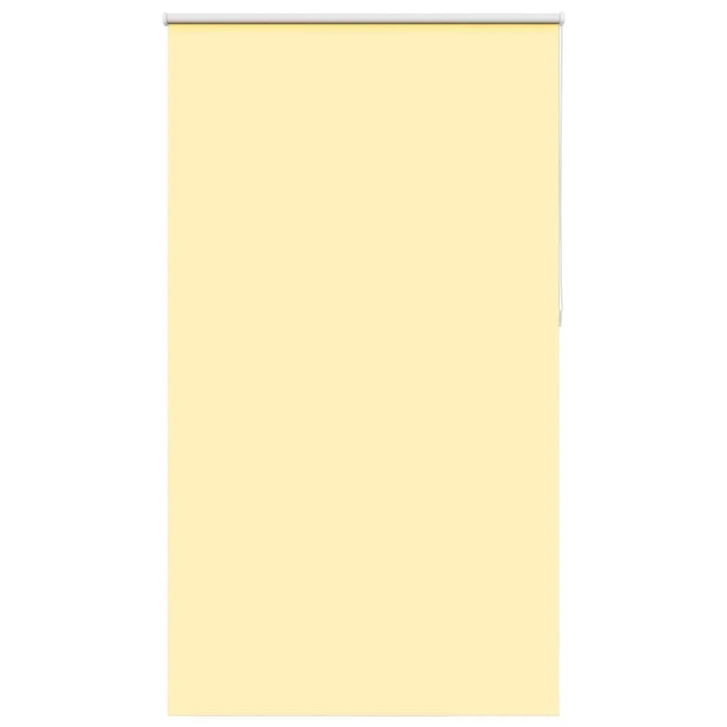 vidaXL Verdunkelungsrollo Gelb 130x210cm Stoffbreite 126,6cm Polyester 4012 günstig online kaufen