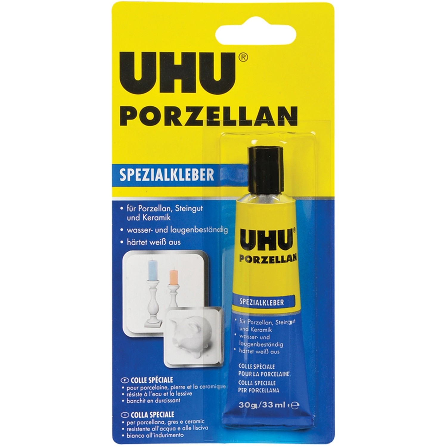 Uhu Porzellan Spezialkleber Weiß 30 g