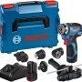 Bosch Professional Akku-Bohrschrauber GSR 12V-35 FC mit Akkus, Ladegerät, L-Boxx und Zubehör.