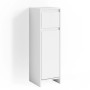 Weißer Vicco Midischrank Emma, 30x95 cm, für Badregale und Badablagen.