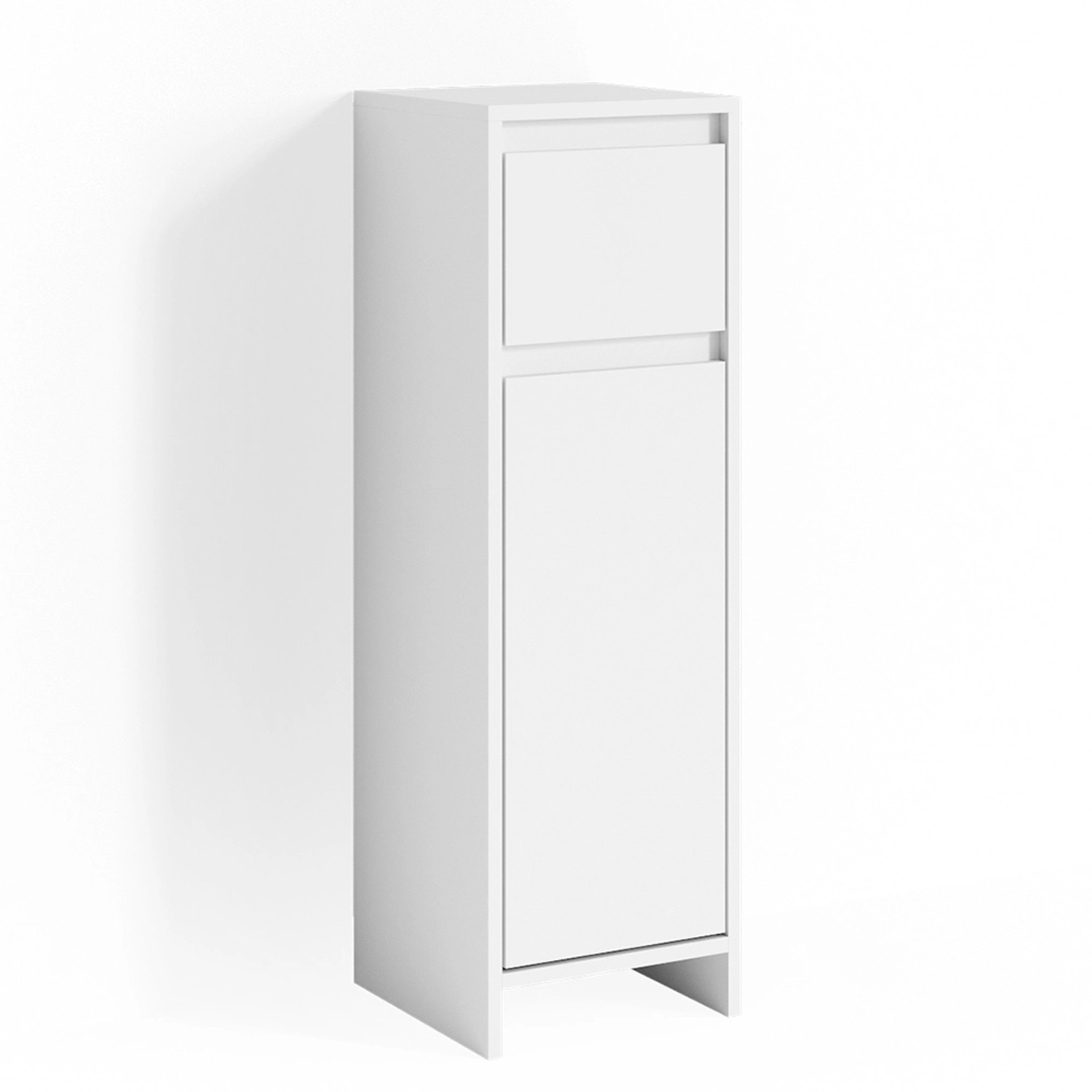 Vicco Midischrank Emma Weiß 30 x 95 cm günstig online kaufen