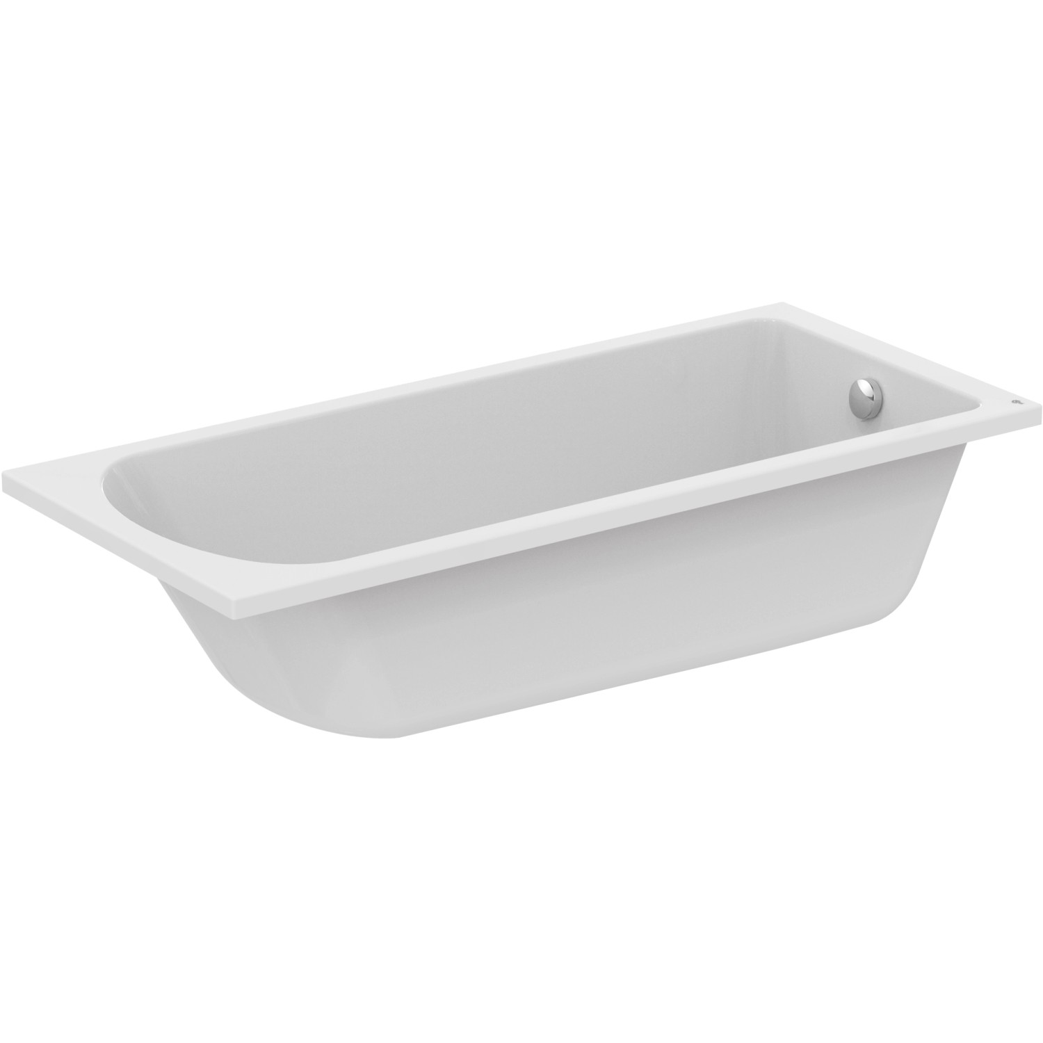 Ideal Standard Rechteck-Badewanne Hotline 1800 mm x 800 mm Weiß