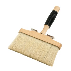 LUX Malerbürste 16x3cm mit hellem Chinaborsten für Farben und Lacke.