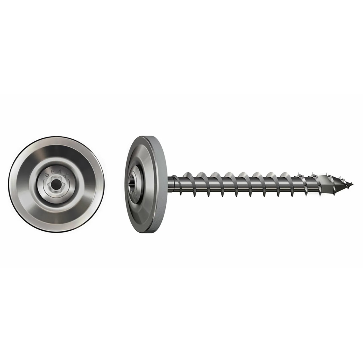 Spax Spenglerschraube A2 T-Star PlusT20 Linsensenkkopf 4,5 x 25 mm 75 Stück