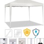 WOLTU Pavillon Pop-Up Wasserdichter Sonnenschutz 3 x 3 m Beige_6