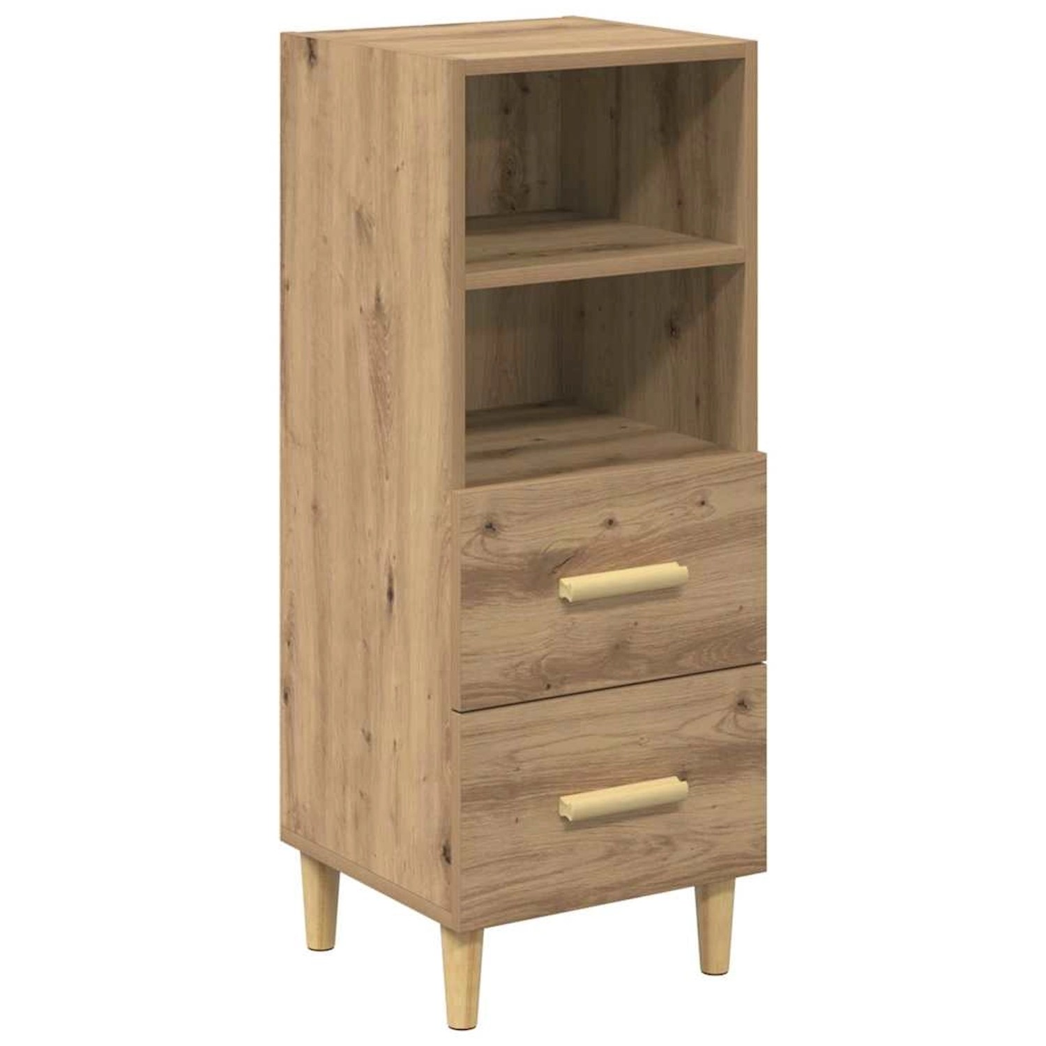 vidaXL Sideboard Artisan-Eiche 34 x 34,5 x 90 cm Holzwerkstoff 880944 günstig online kaufen