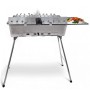 Grillpeter Mangal Astana Deluxe 11er Spießdreher 230V Motor Deckel Grillrost Ablage