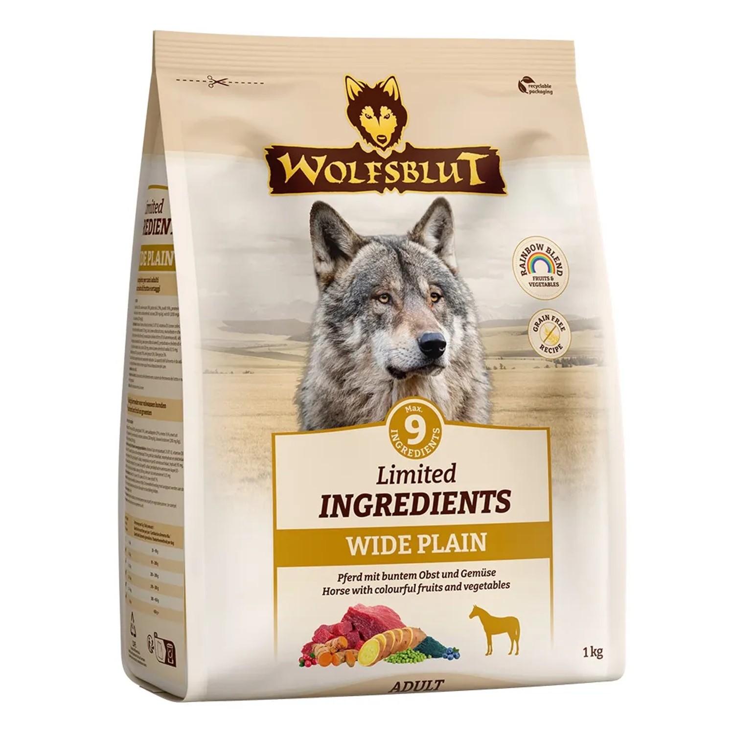 Wolfsblut Hunde-Trockenfutter Wide Plain Limited Ingredients 1 kg kaufen  bei OBI