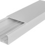 Weißer Kabelkanal, 150x60 mm, 2 m Länge zur Kabelführung.
