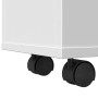vidaXL Badschrank Schmal mit Rollen Weiß Holzwerkstoff 855268_8