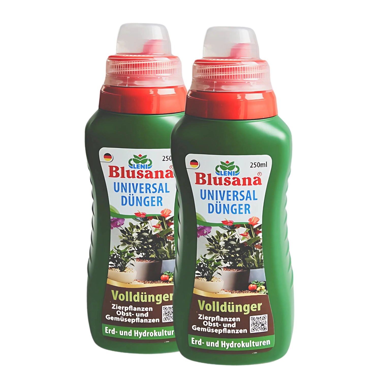 Blusana Universal Flüssigdünger NPK Dünger Hydrokultur Hydroponik Erde 500ml