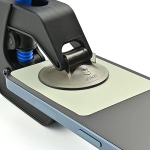iFixit Anti-Clamp Öffnungswerkzeug zum Öffnen von Smartphones und Tablets. Blau-schwarzes Design.