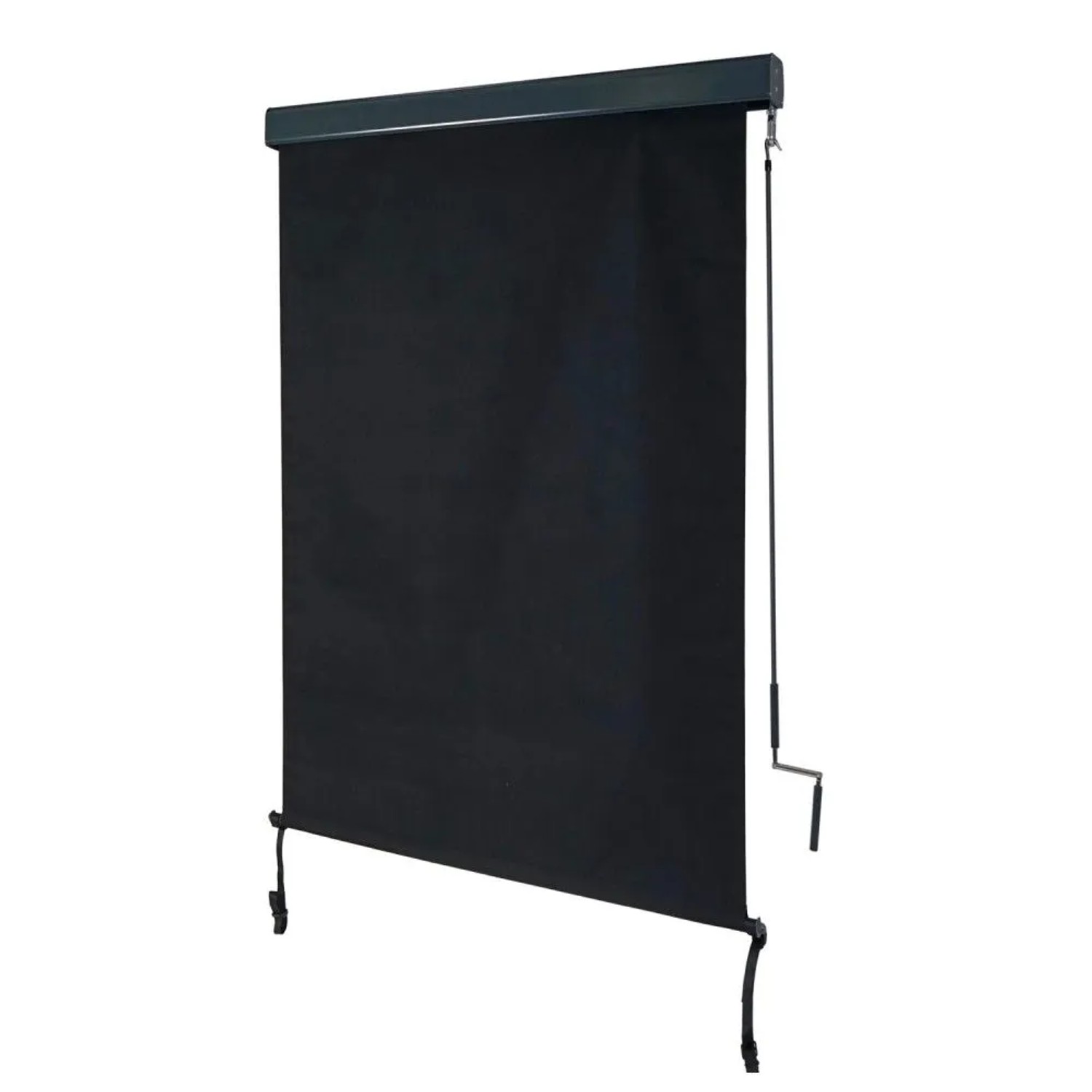 MCW Vertikalmarkise F42 250x100cm Schwarz