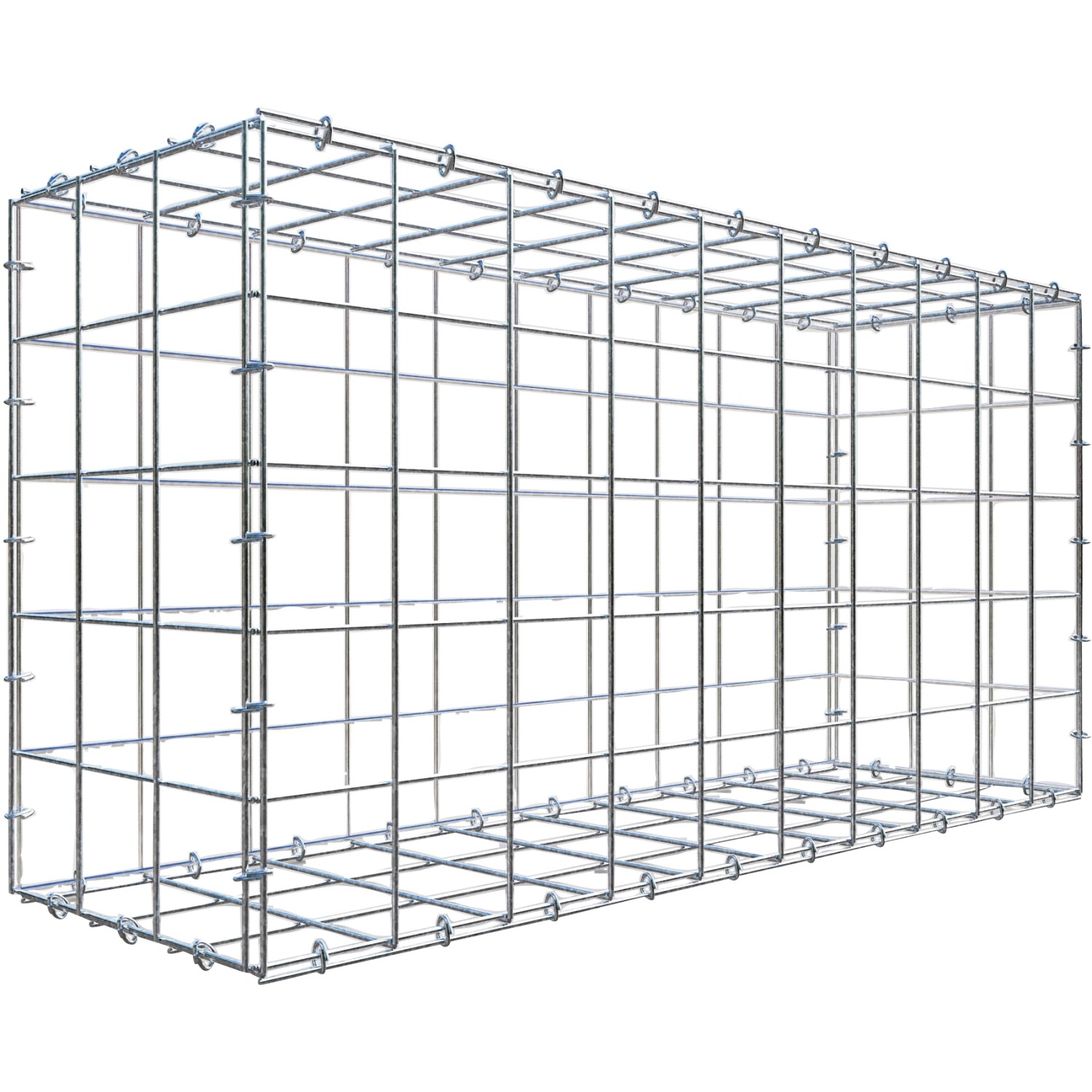 Thumbnail - Gabiona C-Ring-Gabione 50 x 100 x 30 cm Maschenw 10 x 10 cm