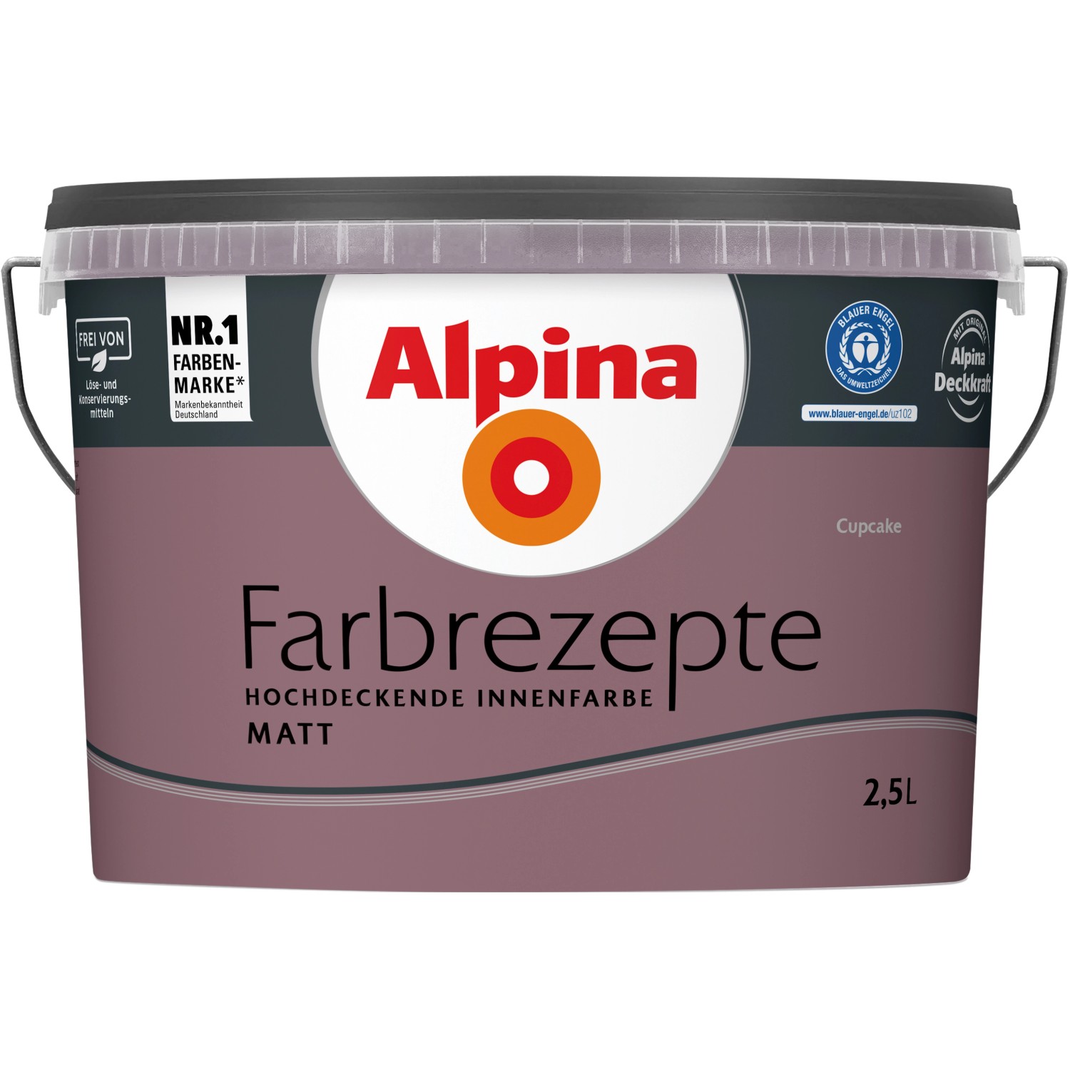 Alpina Farbrezepte Cupcake matt 2,5 Liter