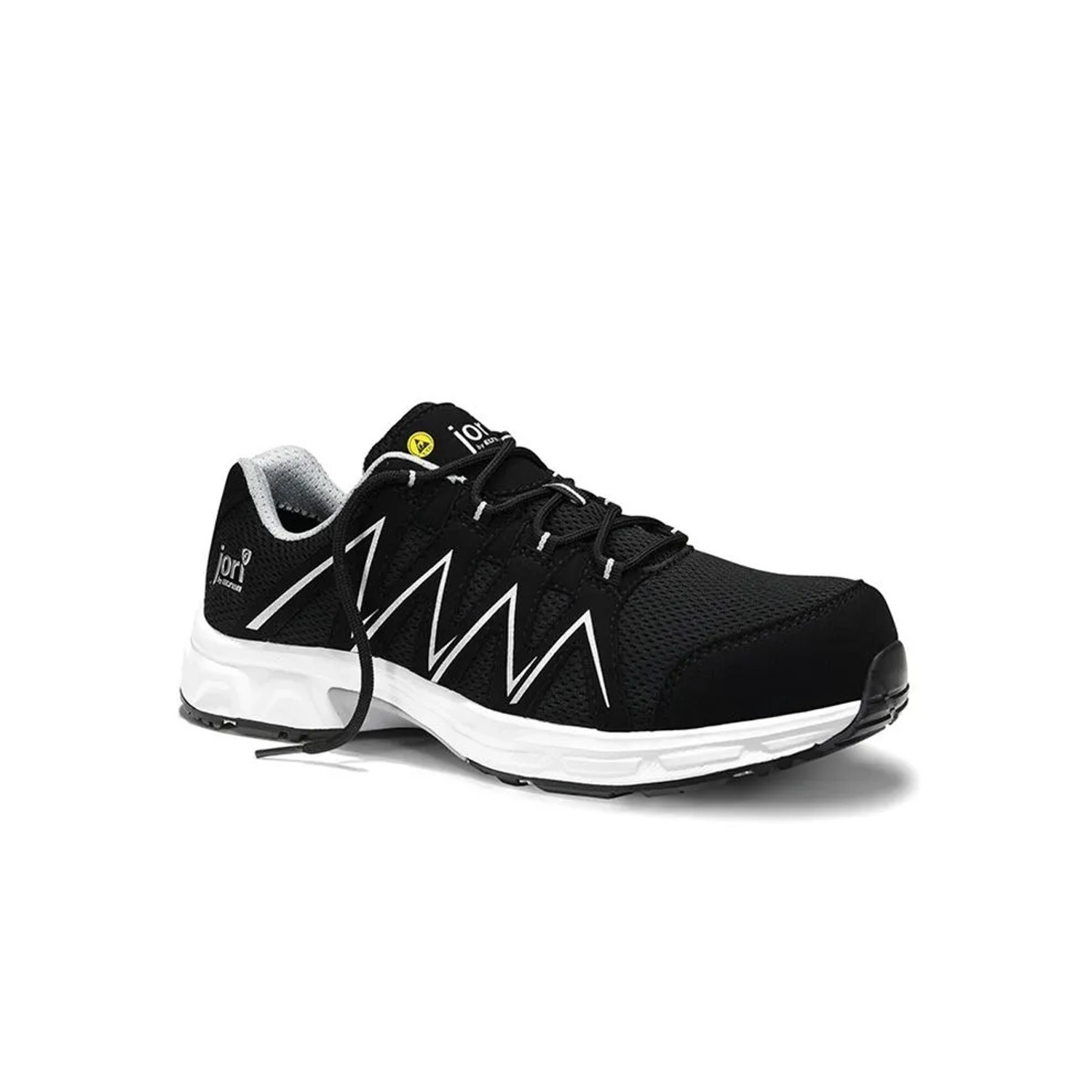 ELTEN Sicherheitshalbschuh Jo SPEEDY BLACK SILVER Low ESD S1PS Größe 39