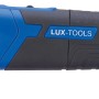 LUX Multitool E-MFW-23, 7-teilig. Multifunktionswerkzeug in Blau/Schwarz mit Sägeblatt.
