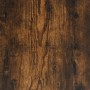 Dunkle Räuchereiche Holzoptik Oberfläche des vidaXL Konsolentisches aus Holzwerkstoff. Ideal für Beistelltische.