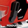 Detailaufnahme: Einhell Akku-Stichsäge TC-JS 18/70 Pendelhub-Einstellung.