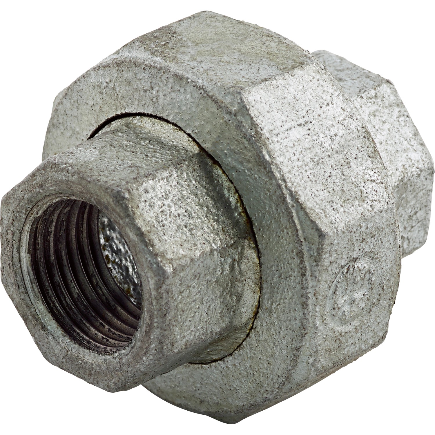 Schraubfitting 18,6 mm (Rp 1/2) Temperguss