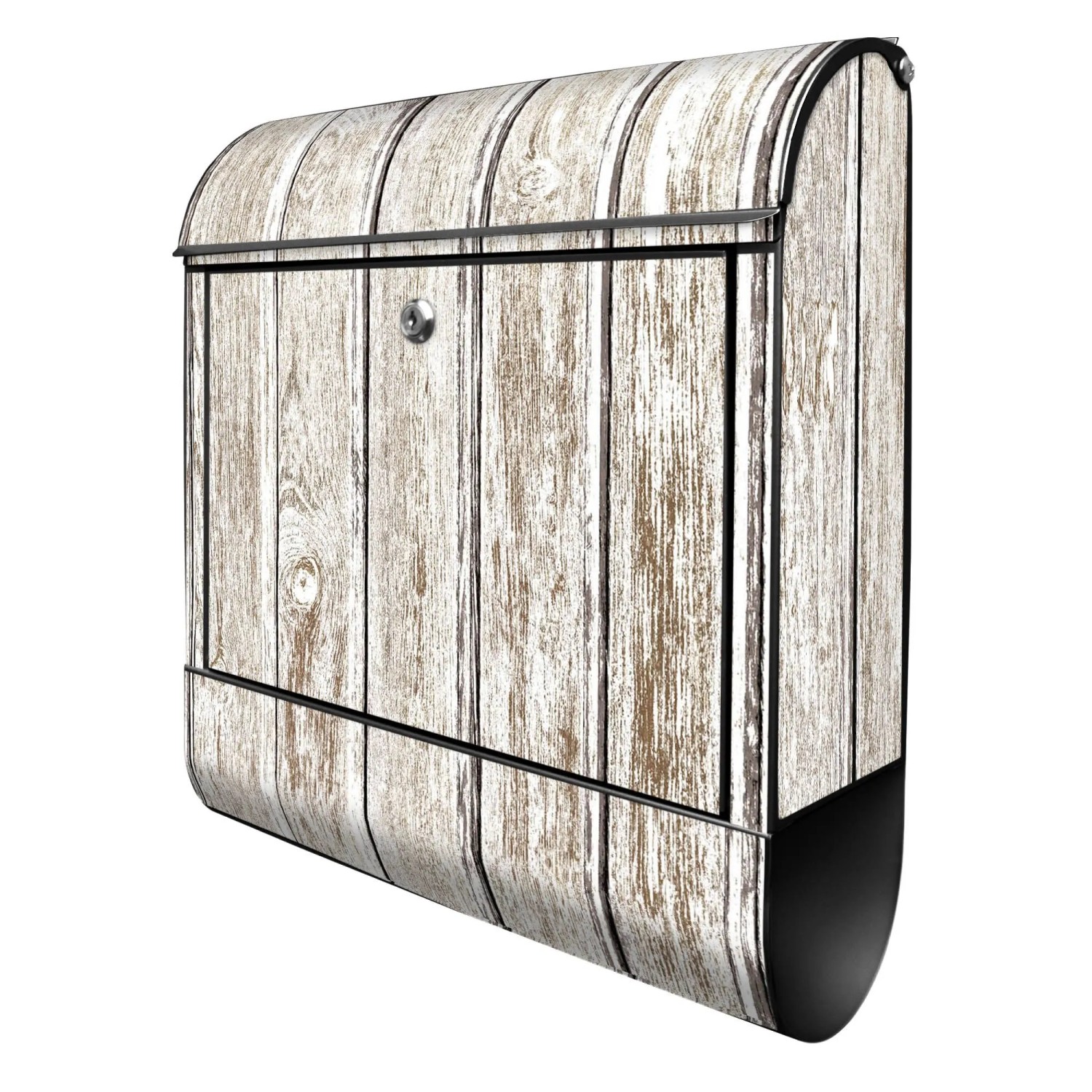 Banjado Design Briefkasten Schwarz Pulverbeschichtet 39x47x14cm 2 Schlüssel günstig online kaufen