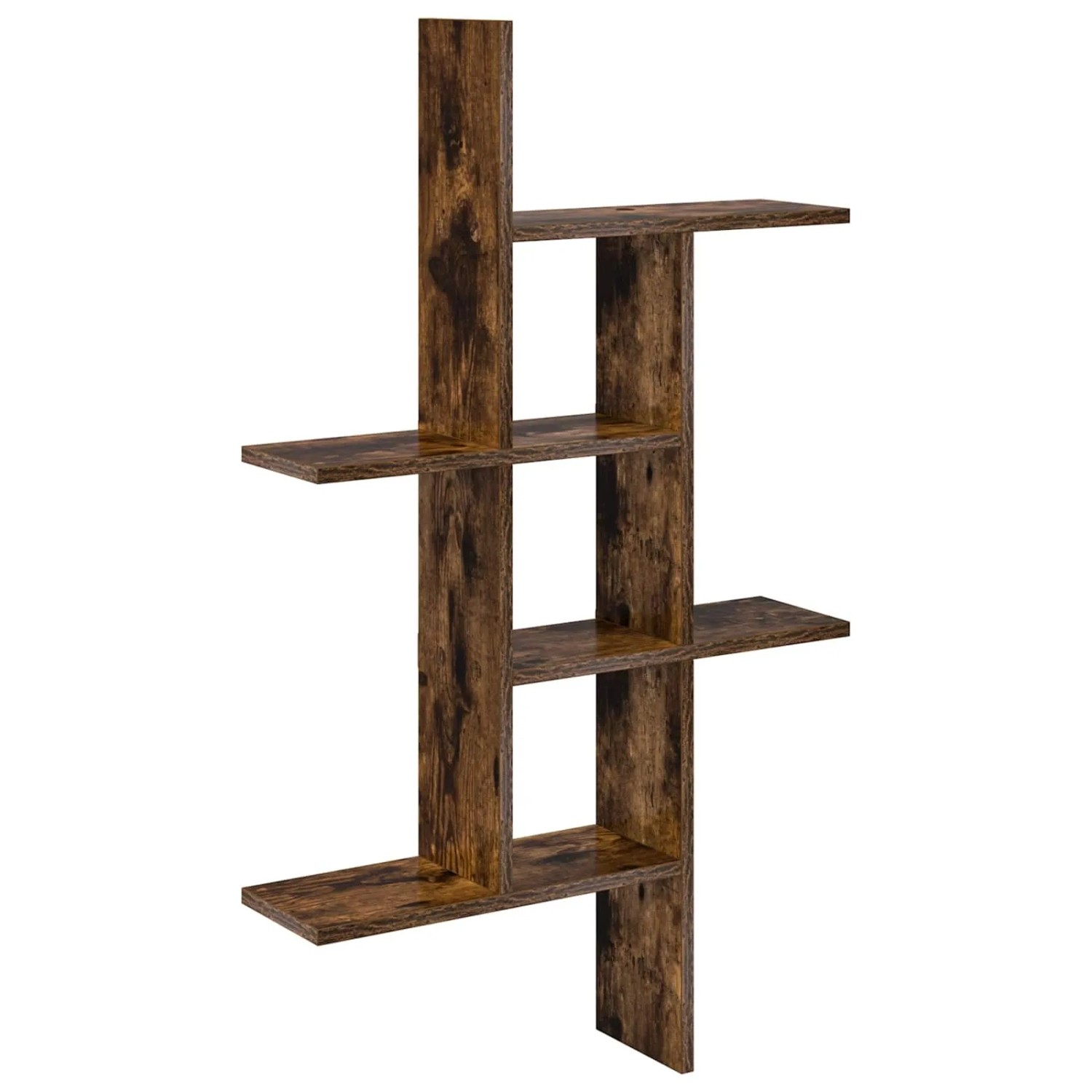 vidaXL Wandregal Raucheiche 61 x 15 x 102 cm Holzwerkstoff 8012192