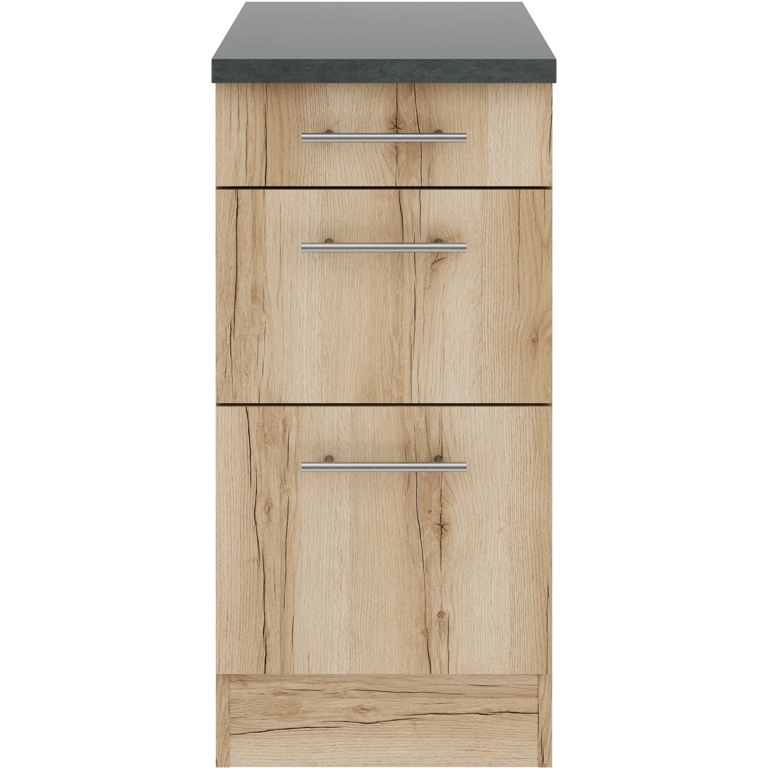 OPTIFIT Livorno290 Unterschrank 40 cm Wildeiche Nachbildung günstig online kaufen