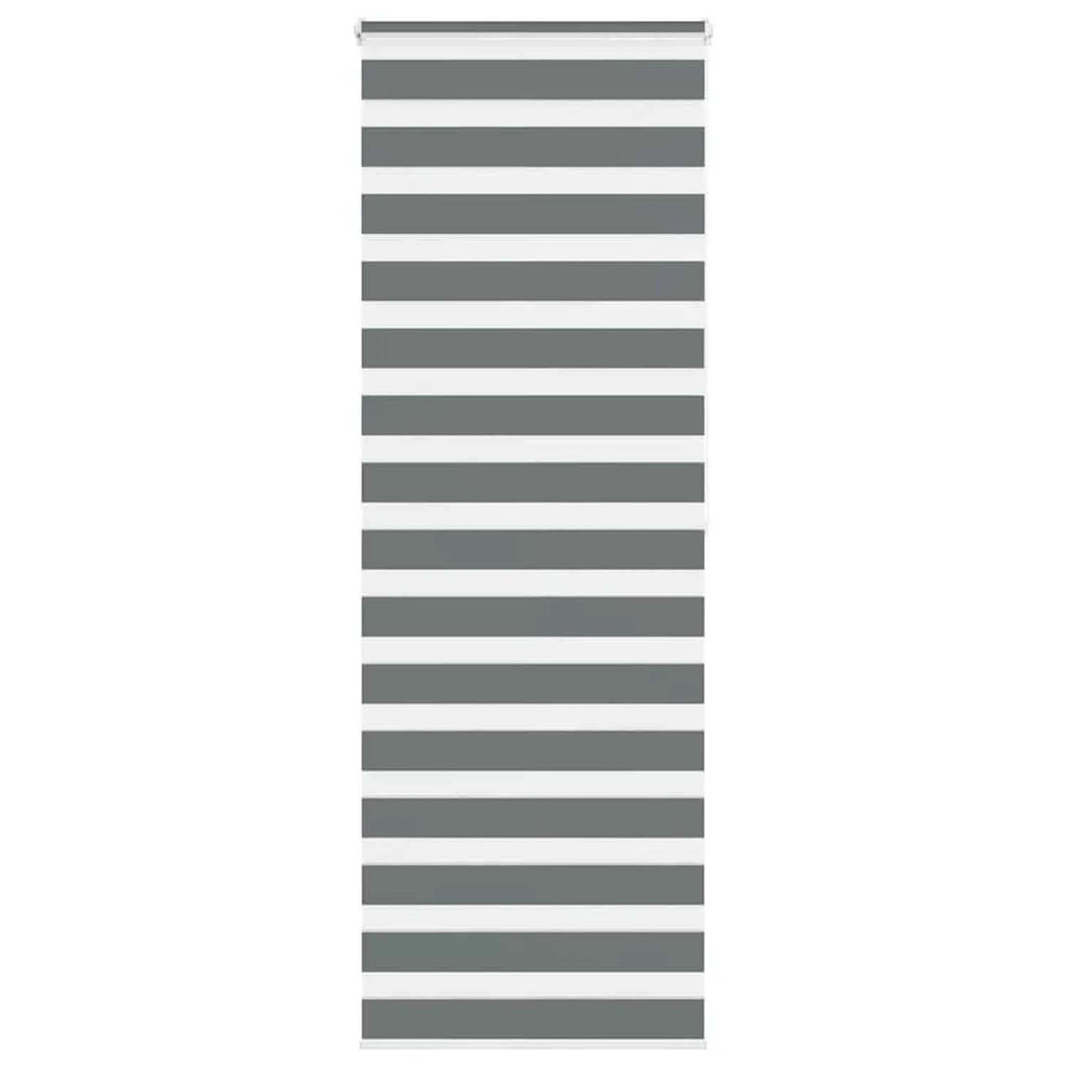 vidaXL Doppelrollo Dunkelgrau 90x200 cm Stoffbreite 85,9 cm Polyester 40141 günstig online kaufen