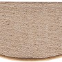 Beige Andiamo Stufenmatte Bob, 65x28cm, 2er Set. Treppenschutz aus Polypropylen mit Klebestreifen.